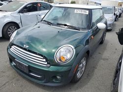 Mini salvage cars for sale: 2012 Mini Cooper