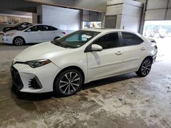 Toyota salvage cars for sale: 2017 Toyota Corolla L