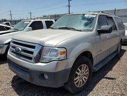 Salvage cars for sale from Copart Phoenix, AZ: 2007 Ford Expedition EL XLT