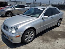 Salvage cars for sale from Copart Sun Valley, CA: 2007 Mercedes-Benz C 280