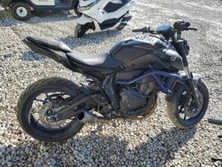 Yamaha salvage cars for sale: 2022 Yamaha MT07