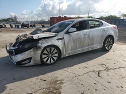 Salvage cars for sale from Copart Homestead, FL: 2012 KIA Optima SX