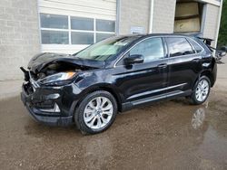 Ford Vehiculos salvage en venta: 2022 Ford Edge Titanium