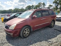 Salvage cars for sale from Copart Byron, GA: 2014 KIA Sedona EX