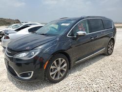Chrysler Pacifica Limited salvage cars for sale: 2018 Chrysler Pacifica Limited