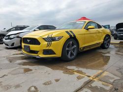 Salvage cars for sale from Copart Grand Prairie, TX: 2015 Ford Mustang