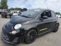 Fiat salvage cars for sale: 2015 Fiat 500 Abarth