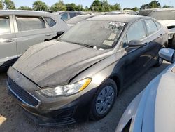 Ford Fusion salvage cars for sale: 2020 Ford Fusion S