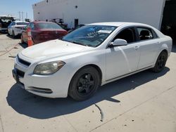 Chevrolet salvage cars for sale: 2010 Chevrolet Malibu 1LT