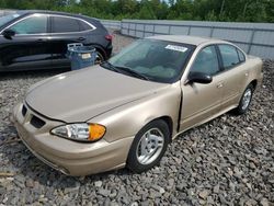 Pontiac Grand am salvage cars for sale: 2004 Pontiac Grand AM SE