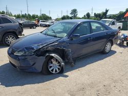 Toyota Camry salvage cars for sale: 2005 Toyota Camry LE