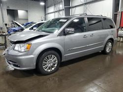 Chrysler Town & Country Touring l salvage cars for sale: 2015 Chrysler Town & Country Touring L