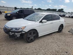 Honda Accord salvage cars for sale: 2017 Honda Accord Sport