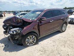 KIA Sorento salvage cars for sale: 2018 KIA Sorento LX