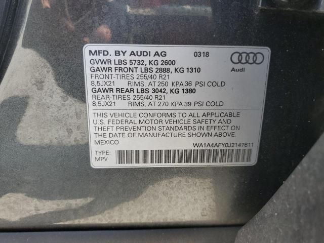 2018 Audi SQ5 Premium Plus