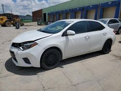 Salvage cars for sale from Copart Columbus, OH: 2016 Toyota Corolla L