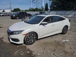 Honda salvage cars for sale: 2016 Honda Civic EX