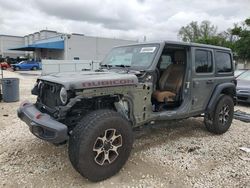 Vehiculos salvage en venta de Copart Opa Locka, FL: 2021 Jeep Wrangler Unlimited Rubicon