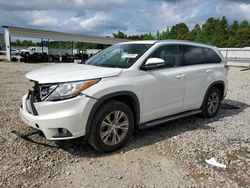 Toyota Highlander salvage cars for sale: 2015 Toyota Highlander XLE