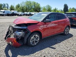 Vehiculos salvage en venta de Copart Portland, OR: 2022 Hyundai Kona SEL