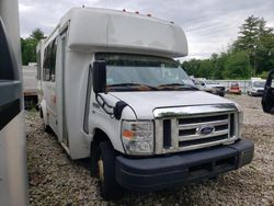 Salvage cars for sale from Copart West Warren, MA: 2014 Ford Econoline E350 Super Duty Cutaway Van