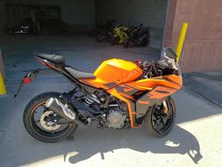 KTM salvage cars for sale: 2022 KTM 390 RC