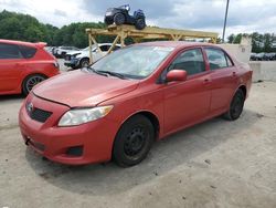 Toyota Corolla salvage cars for sale: 2010 Toyota Corolla Base