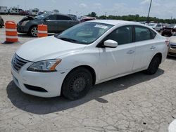 Salvage cars for sale from Copart Indianapolis, IN: 2015 Nissan Sentra S