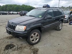 Jeep salvage cars for sale: 2003 Jeep Grand Cherokee Limited