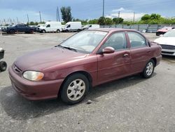 2001 KIA Sephia Base en venta en Miami, FL