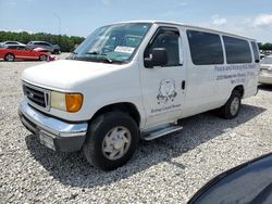 Ford Econoline e350 Super Duty salvage cars for sale: 2006 Ford Econoline E350 Super Duty Wagon