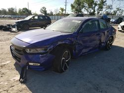 Salvage cars for sale from Copart Riverview, FL: 2020 Honda Accord Sport
