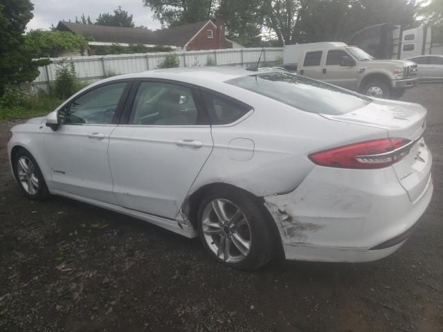 2018 Ford Fusion S Hybrid