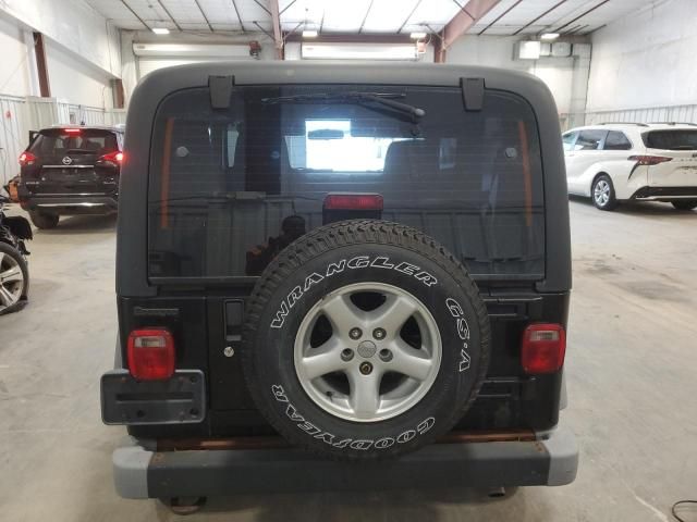 2004 Jeep Wrangler / TJ SE