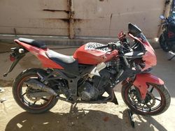 Kawasaki Ninja 250r salvage cars for sale: 2010 Kawasaki EX250 J