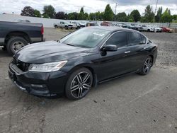 Vehiculos salvage en venta de Copart Portland, OR: 2017 Honda Accord Touring