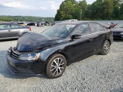 Volkswagen salvage cars for sale: 2017 Volkswagen Jetta SE