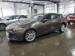 Salvage cars for sale from Copart Ham Lake, MN: 2017 Mazda 3 Touring