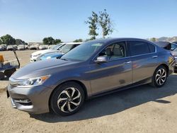 Salvage cars for sale from Copart San Martin, CA: 2017 Honda Accord EXL