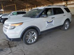 Ford Explorer salvage cars for sale: 2011 Ford Explorer XLT