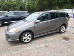 Toyota salvage cars for sale: 2005 Toyota Corolla Matrix XR