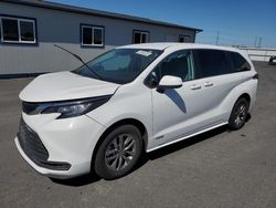 Toyota Sienna le salvage cars for sale: 2021 Toyota Sienna LE