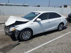 Salvage cars for sale from Copart Van Nuys, CA: 2017 Toyota Camry Hybrid