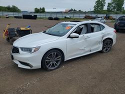 Acura tlx salvage cars for sale: 2019 Acura TLX Technology