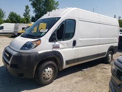 Dodge Promaster 2500 2500 High salvage cars for sale: 2021 Dodge RAM Promaster 2500 2500 High