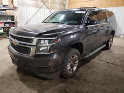 Chevrolet salvage cars for sale: 2017 Chevrolet Suburban K1500 LT