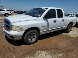 Salvage cars for sale from Copart Amarillo, TX: 2004 Dodge RAM 1500 ST