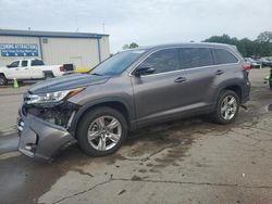 Toyota Highlander salvage cars for sale: 2017 Toyota Highlander Limited