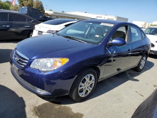 2010 Hyundai Elantra Blue