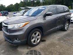 2016 Toyota Highlander Limited en venta en Savannah, GA